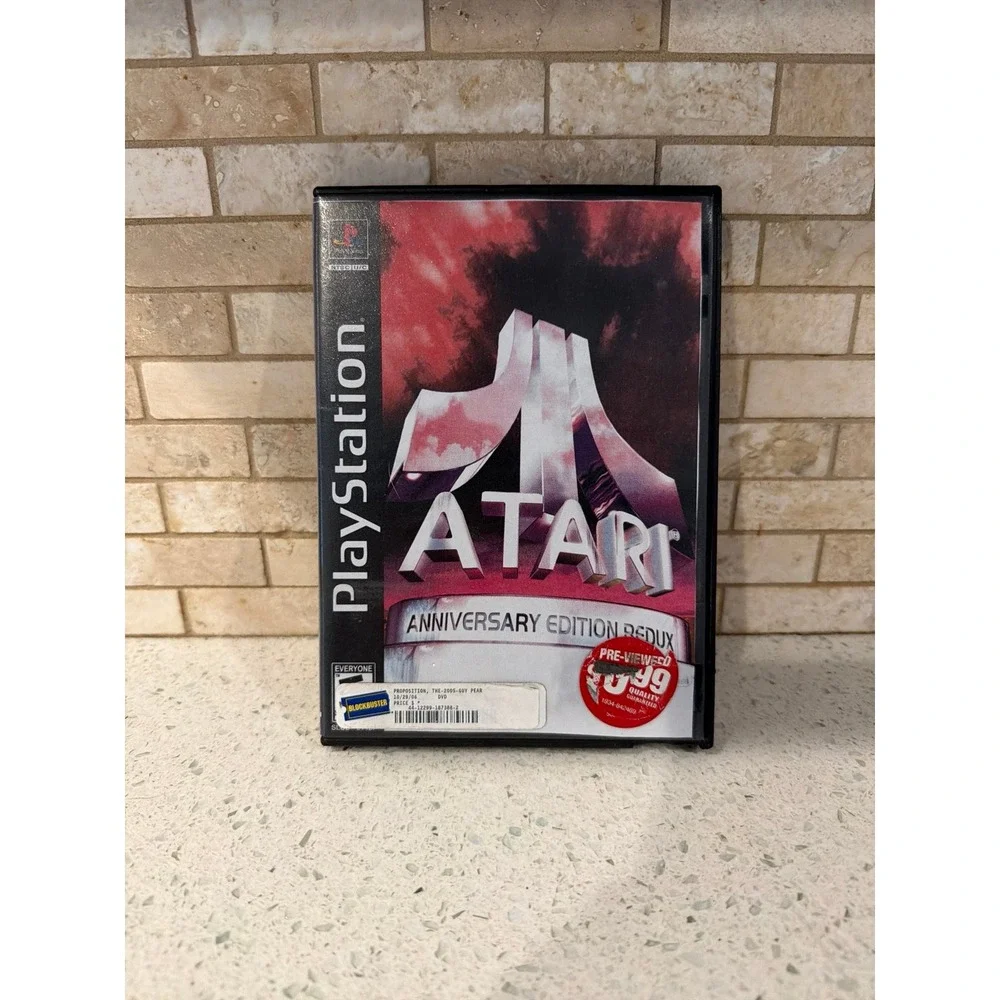 Atari Anniversary Edition‎ PlayStation Game No Original Case